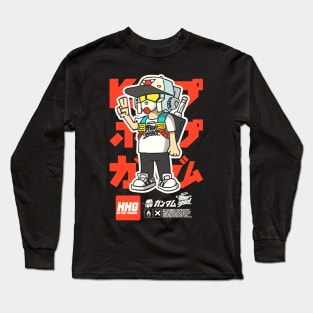 HHG DUDES - DJ RX-78 V3 Long Sleeve T-Shirt